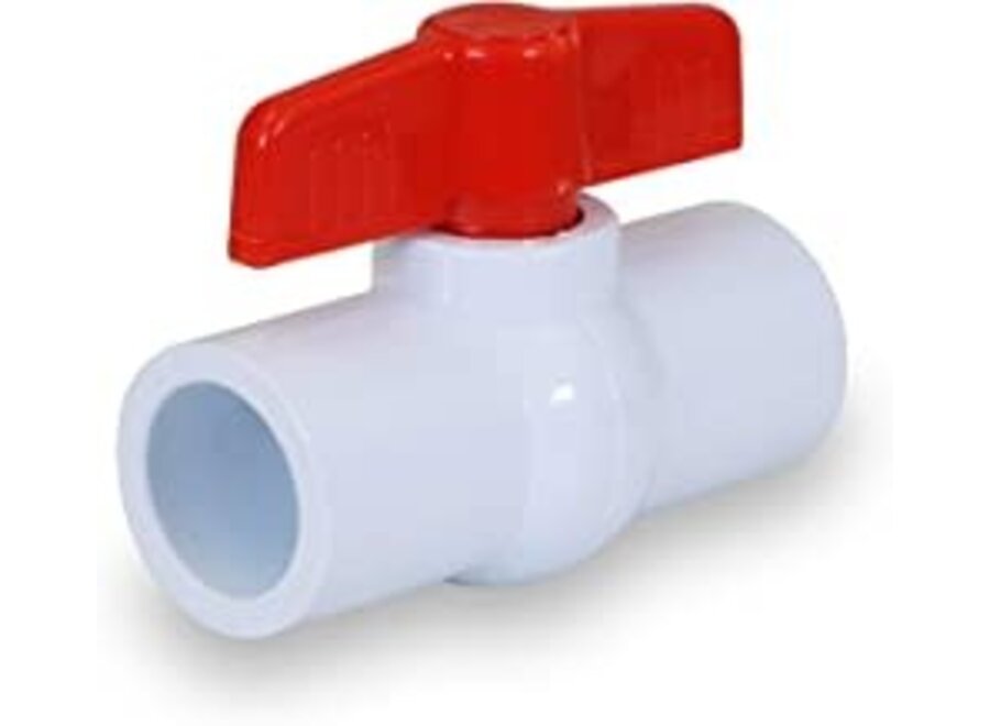 Pvc Ball Valve Slip 3/4  hb 4-2