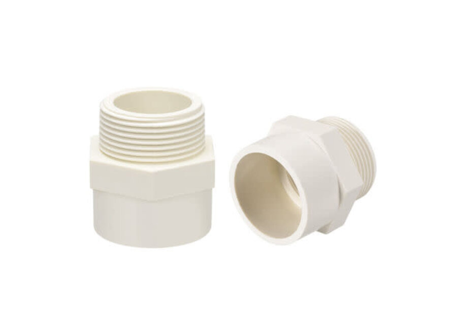 slip Male Thread pvc pipe fitting adapter Connector 11/2