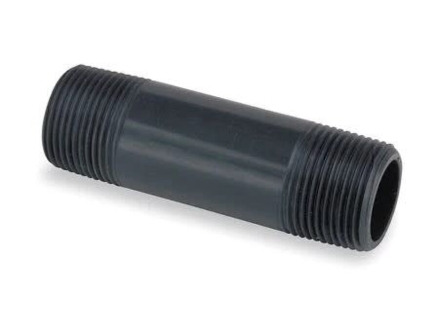 MNPT Close TBE PVC Pipe Nipple Chiki