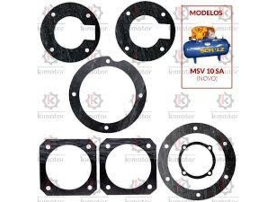 Gasket set msv-40 10hp