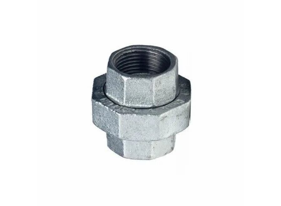 Iron threaded unions 3/4