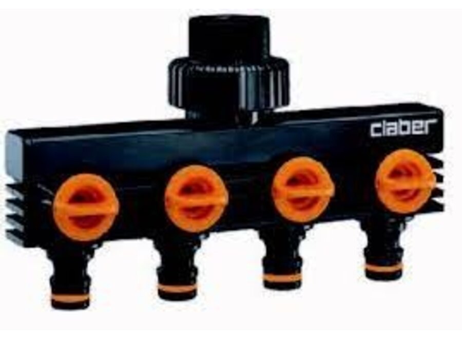 claber distributor 4-weg 8581