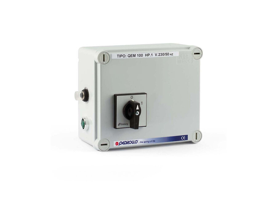 CONTROL BOX QEM 100 1HP V.220-230/50Hz.