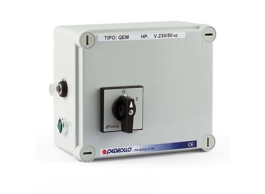 CONTROL BOX QEM 150 V.220-230/50HZ 1.5HP