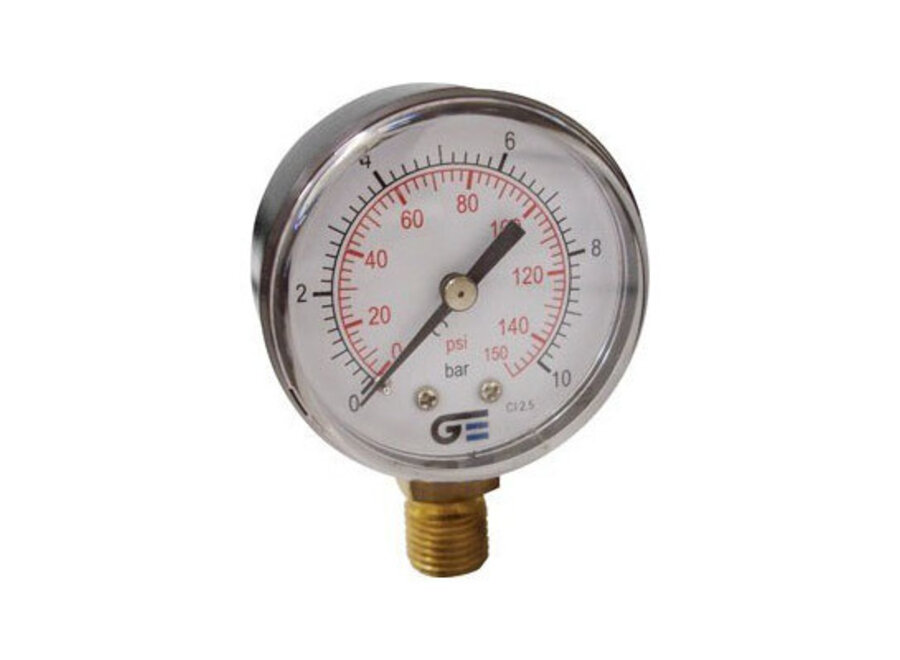 pressure gauge MRG 10 10 bar/psi 1/4