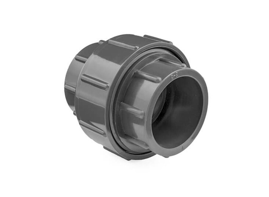PVC Pipe Fitting, Union with EPDM O-Ring, 3/4" NPT Femal(SMALL)