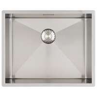 HOMESB033 Spoelbak 540x440 mm, Rvs, Opbouw/onderbouw/vlakinbouw