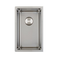 HOMESB039 Spoelbak 240x440 mm, Rvs, Opbouw/onderbouw/vlakinbouw