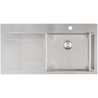 HOMESB067 Spoelbak 1000x520 mm, Rvs, Opbouw/vlakinbouw