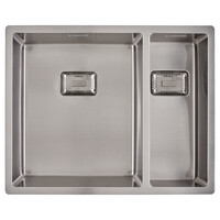 HOMESB076 Spoelbak 550x440 mm, Rvs, Op-/onder-/vlakinbouw