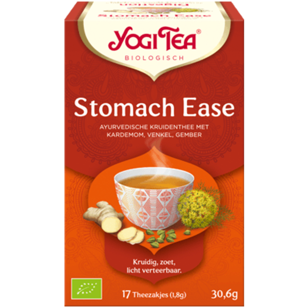 Yogi Tea YOGI TEA® Stomach Ease - Kruidig - Zoet - Licht Verteerbaar