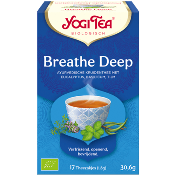 Yogi Tea YOGI TEA®  Breathe Deep - Verfrissend - Openend - Bevrijdend