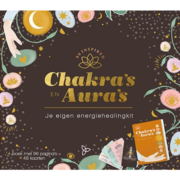 Spirustique Chakra's en Aura's - Je eigen energie healing kit  - Be inspired!