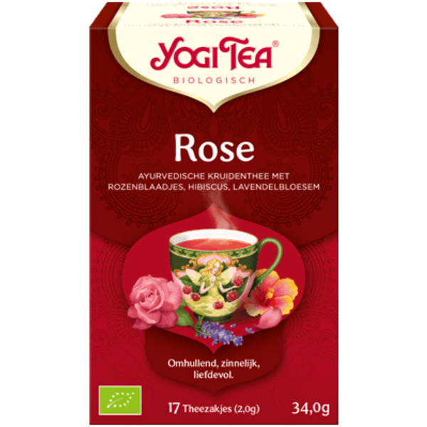 Yogi Tea YOGI TEA® Rose - Omhullend - Zinnelijk - Liefdevol