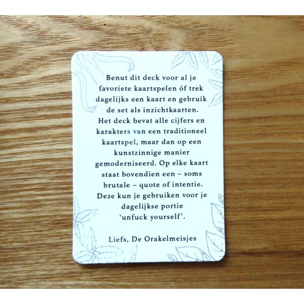 De Orakelmeisjes Queen of Hearts Wisdom Kaartspel - De Orakelmeisjes