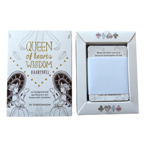 Queen of Hearts Wisdom Kaartspel - De Orakelmeisjes