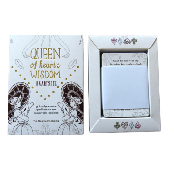 De Orakelmeisjes Queen of Hearts Wisdom Kaartspel - De Orakelmeisjes