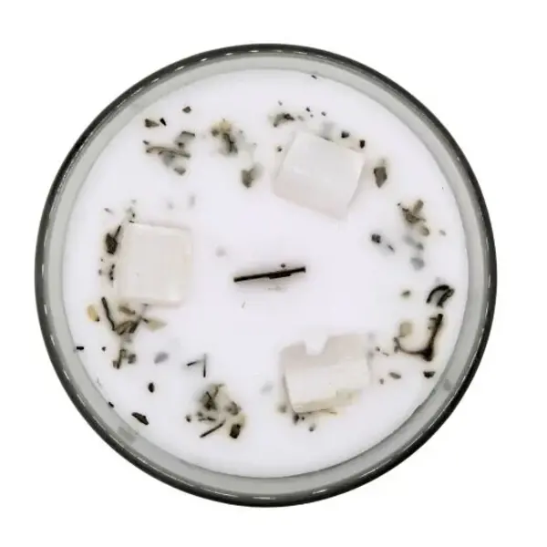 Green Tree Candle Company Edelsteenkaars White Sage Purification - Aromatherapie - Green Tree