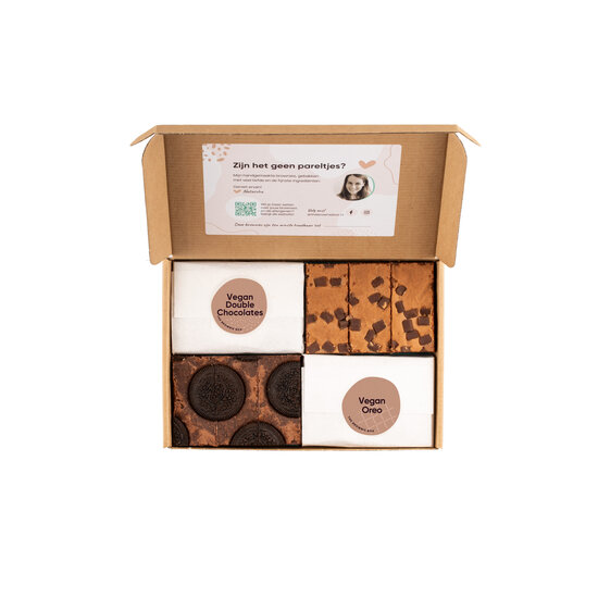 Vegan fun: Vegan Double Chocolates, Vegan Oreo, Vegan Originals & Vegan Speculoos (24 stuks)