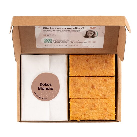 Kokos Blondies