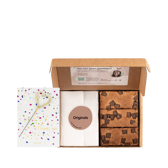 Thank You Star! | Brownies | Wondercard Thank You