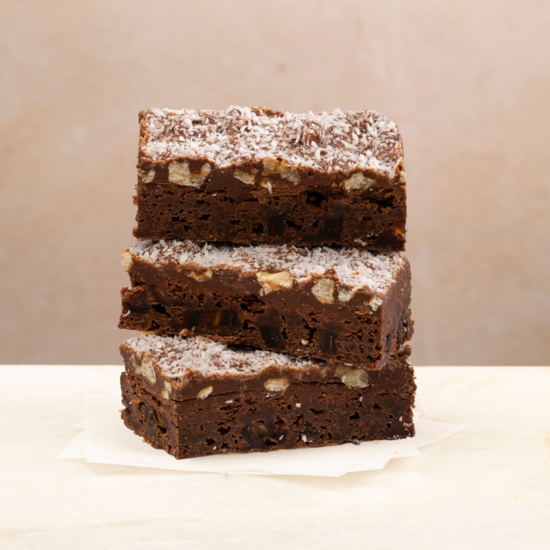Premium: Dadel Kokos Brownies