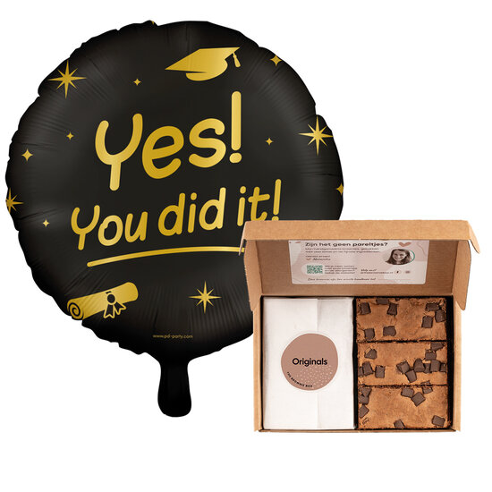 Trots op jou | Brownies | Folieballon