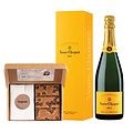 Voordeelcadeau: Veuve Clicquot 75cl & Brownies