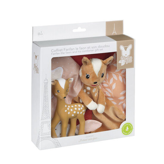 Luxe kraamcadeau Sophie de Giraf Giftset