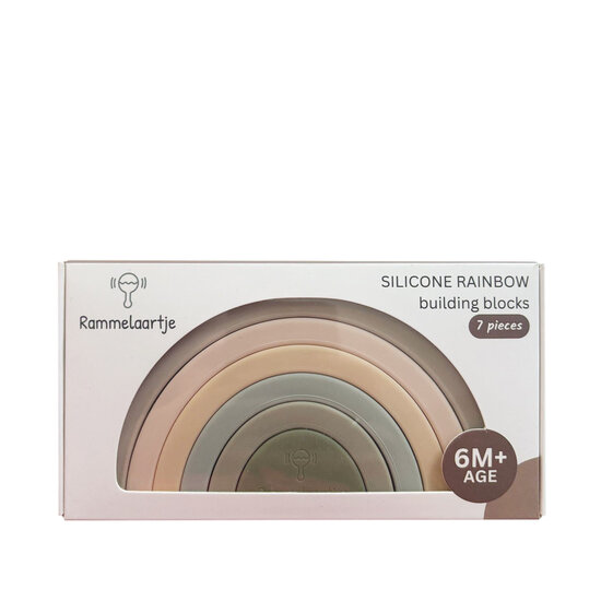 Regenboog stapeltoren