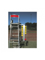 303 scoreboard fixed on an referee chair with side protection