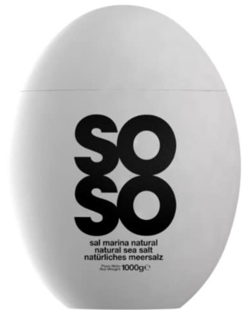 soso factory premium sea salt naturel 1000gr