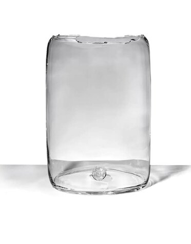 gommaire vaas tony large transparant glas