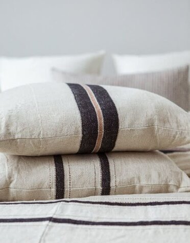 libeco home pillow the patagonian multi stripe