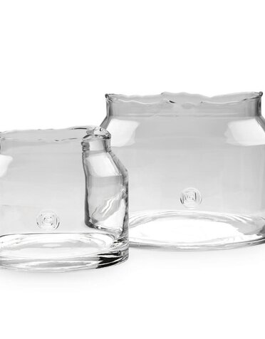 gommaire vaas matilda small transparant glas