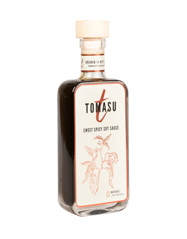 tomasu soy sauce tomasu spicy soy sauce 100ml