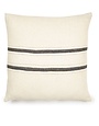 libeco home the patagonian multi stripe kussenhoes 63x63 excl. donsvulling