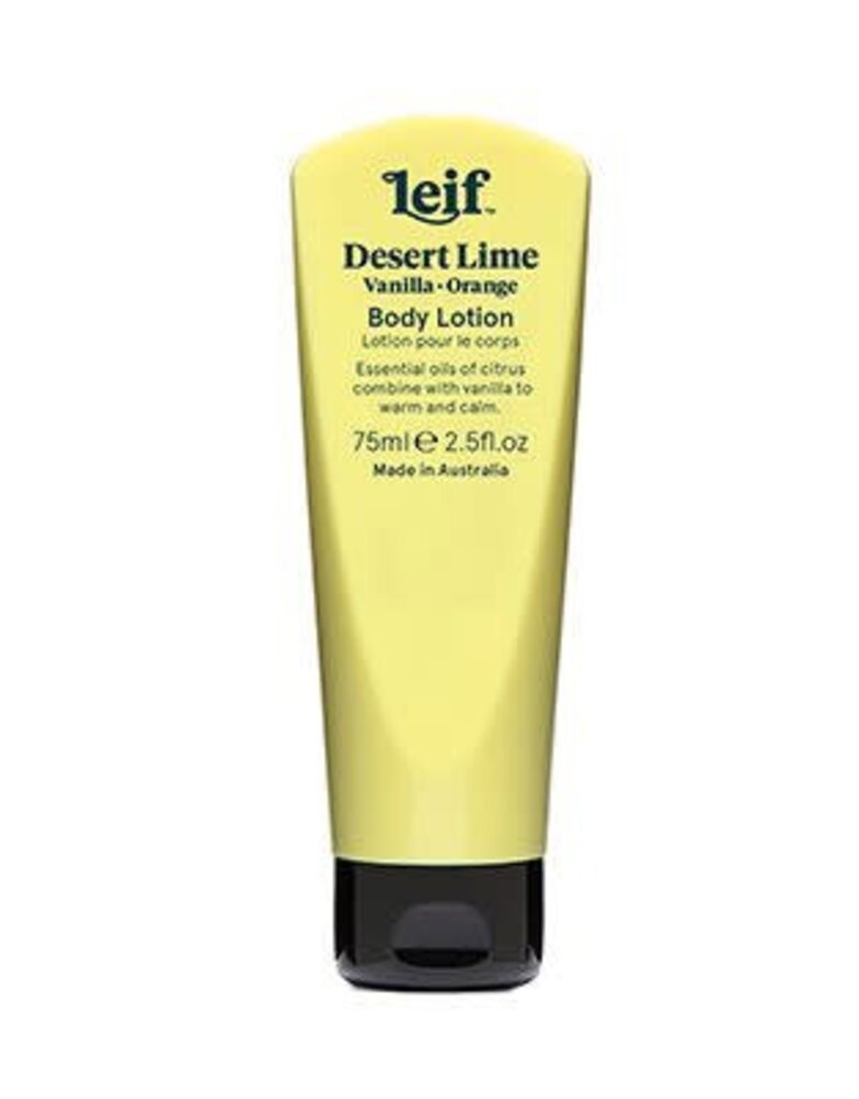 leif desert lime body lotion 75ml