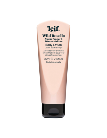 leif wild rosella body lotion 75ml