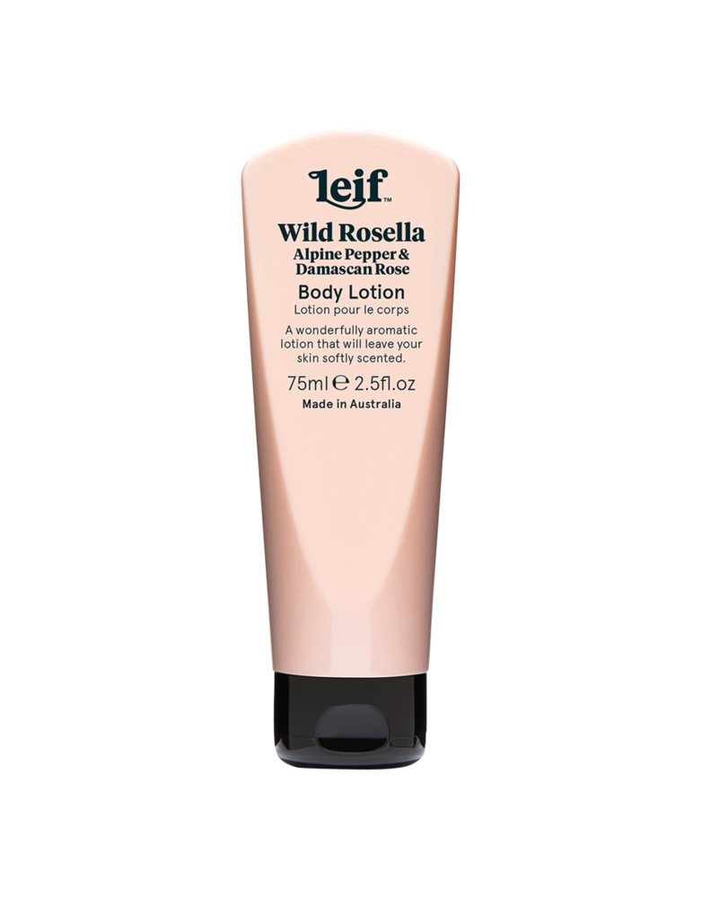 leif wild rosella body lotion 75ml