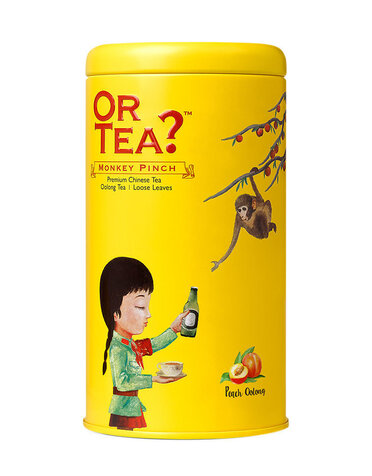 or tea? peach monkey pinch oolong 80gr