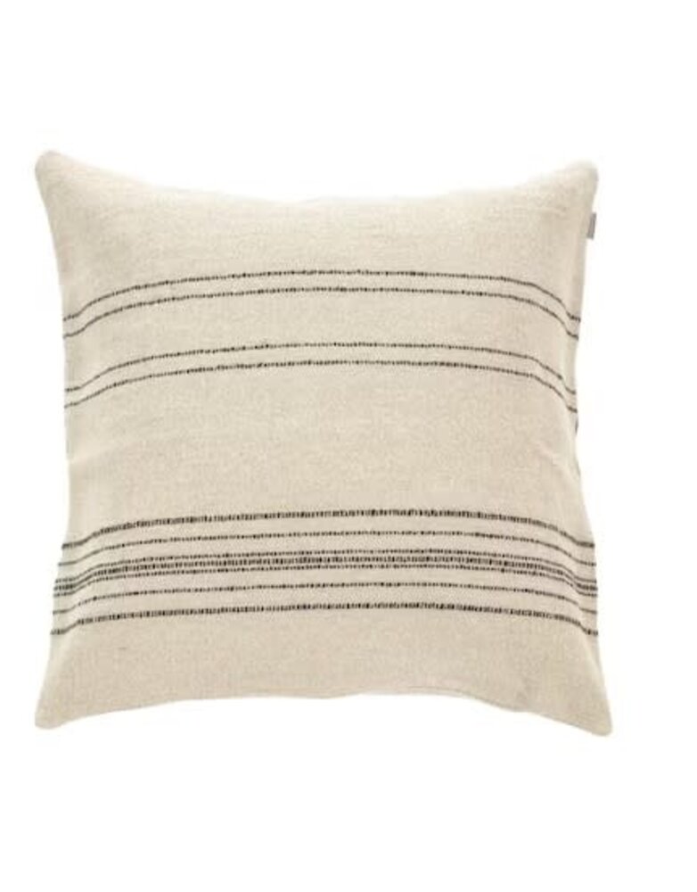 libeco home pillowcover moroccan stripe 63x63cm excl. donsvulling