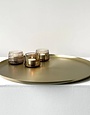 xlboom dim theelicht houder set van 3 amber light