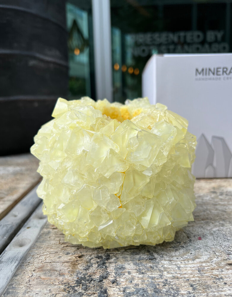 mineral series by isaac monte isaac monte mineral series theelicht geel