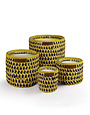 cote bougie talia geurkaars raffia jasmijn citrus small
