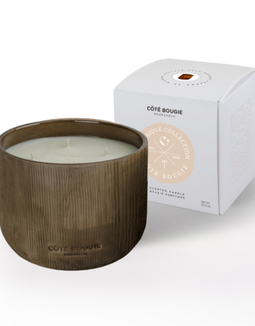cote bougie geurkaars tamila cuir obscure medium