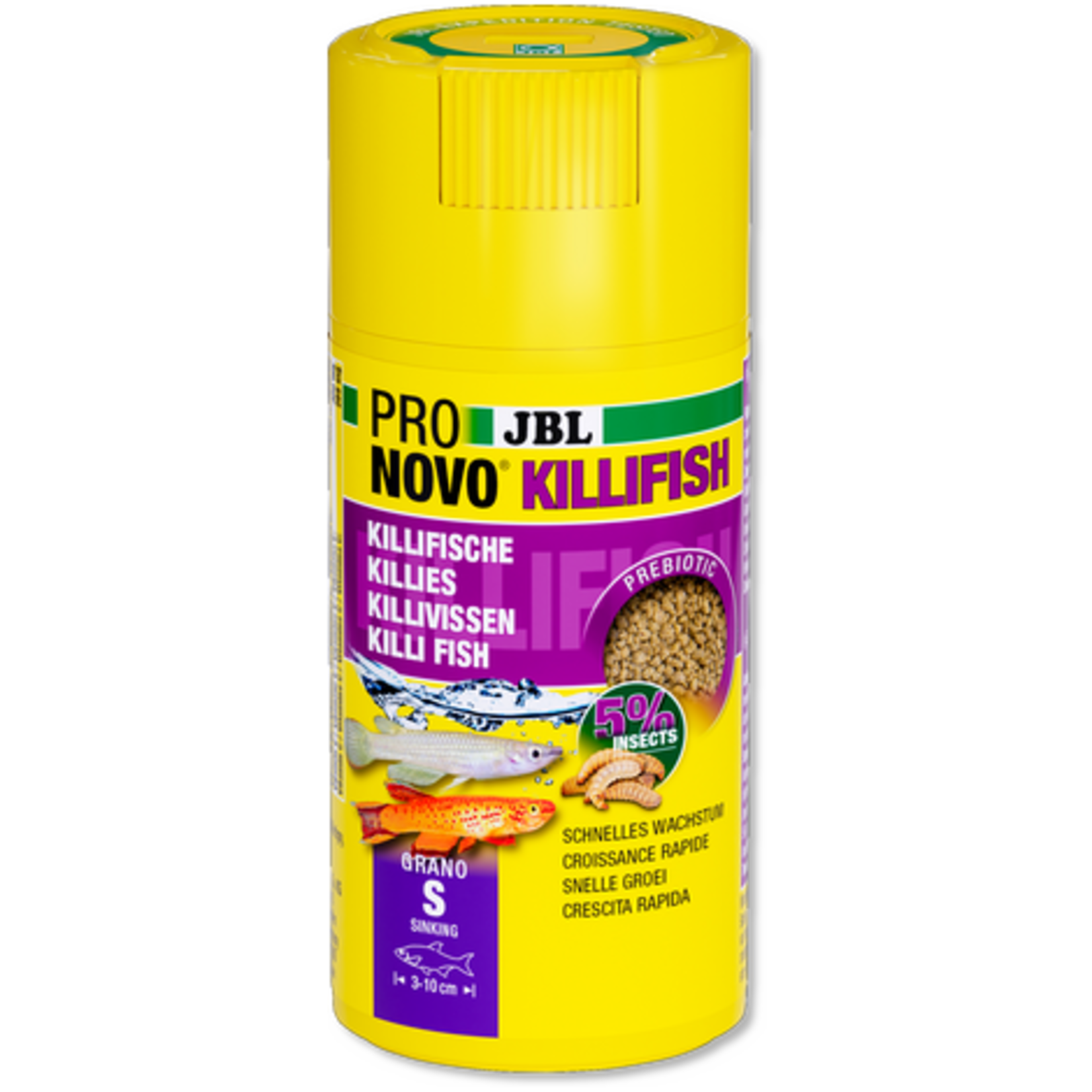 JBL Pronovo killifish grano s 100 ml click