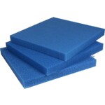 AWO Filter foam 50 x 50 x 5 cm fijn blauw