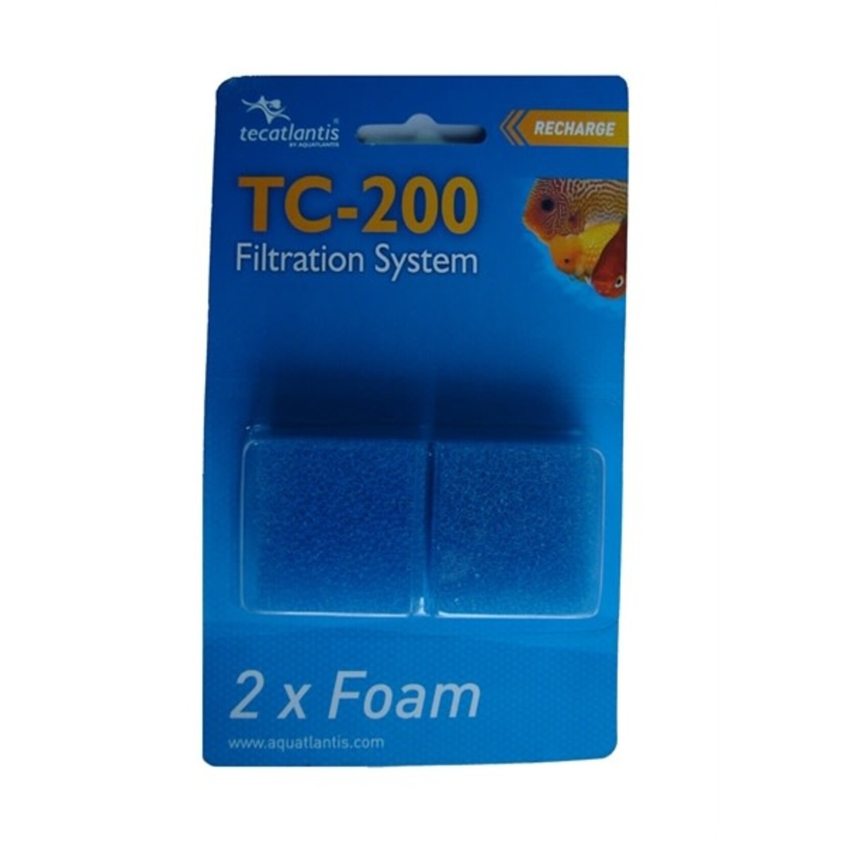 Aquatlantis Filterspons fijn voor tc200 2 stuks