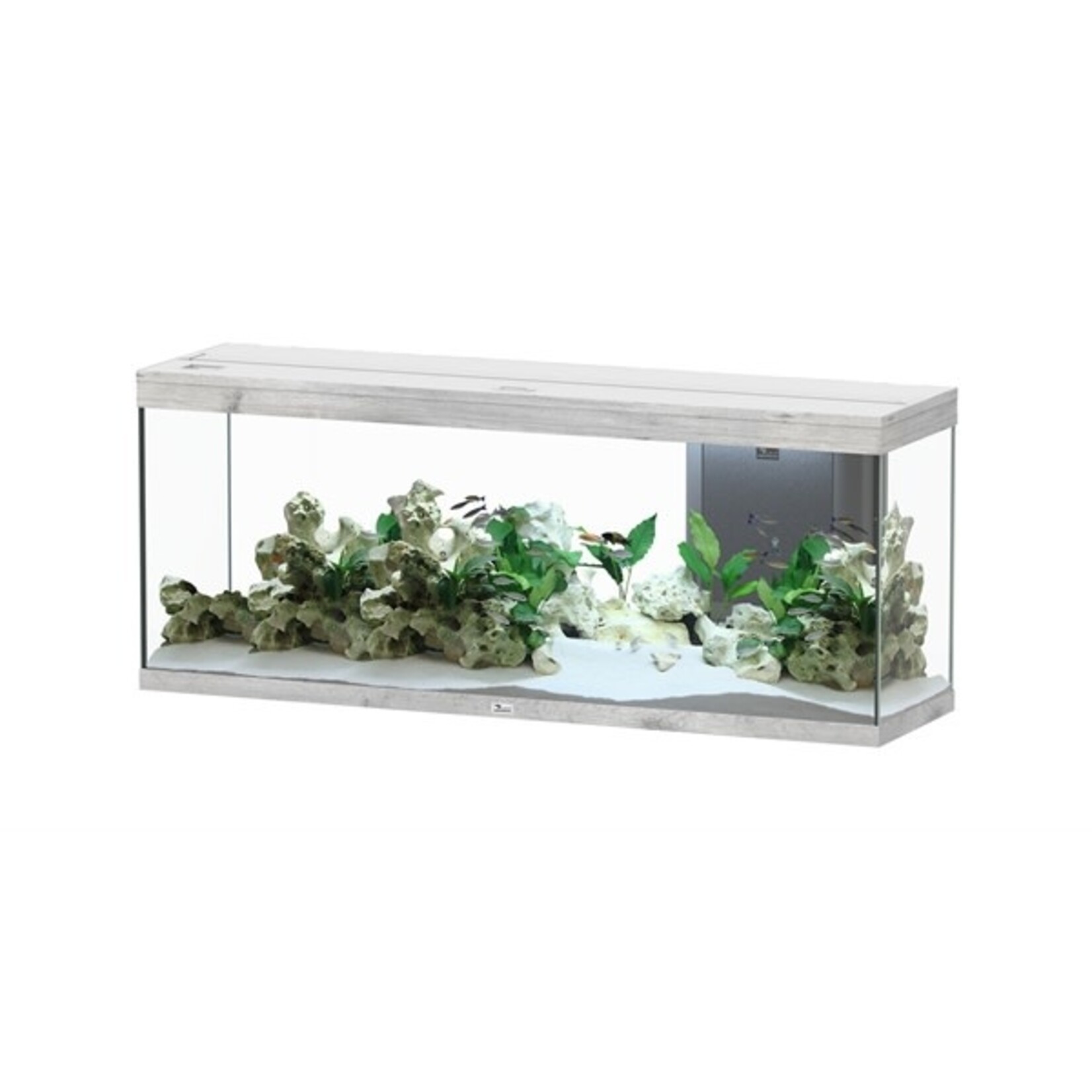 Aquatlantis Aquarium splendid 150 biobox whitewash-088